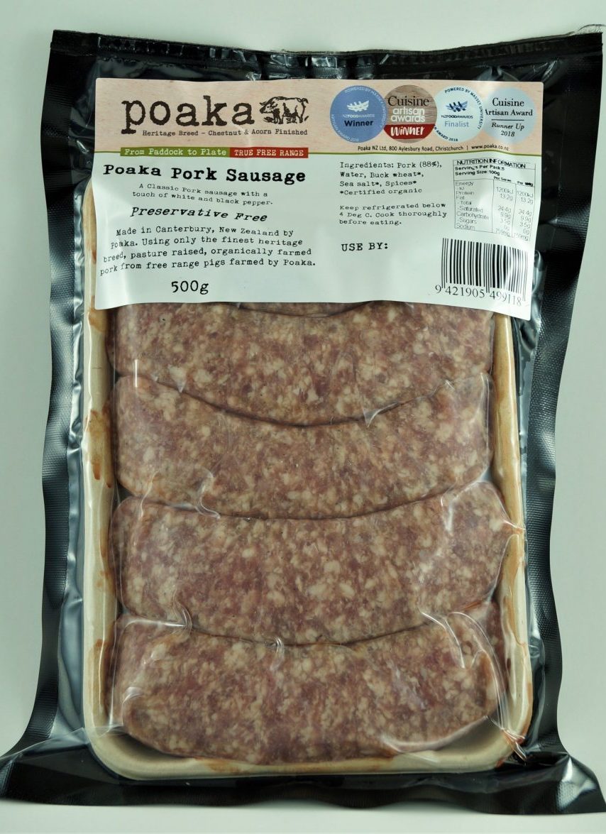 Poaka Pork Sausage image 1
