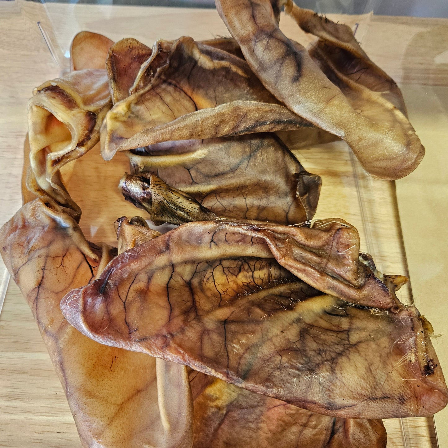 Free range pig ear
