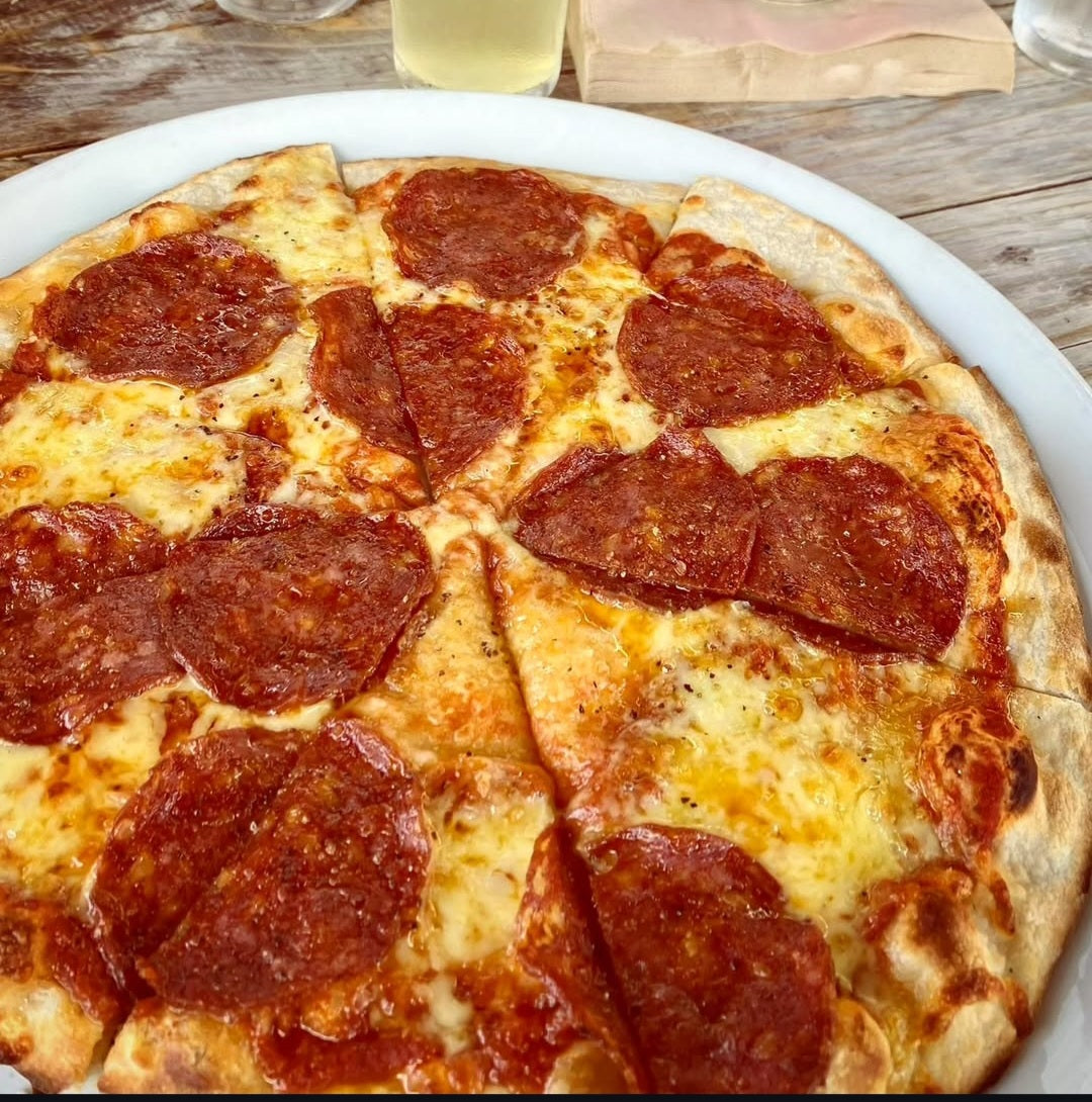 Poaka Free Range Smoked Pepperoni Salami.